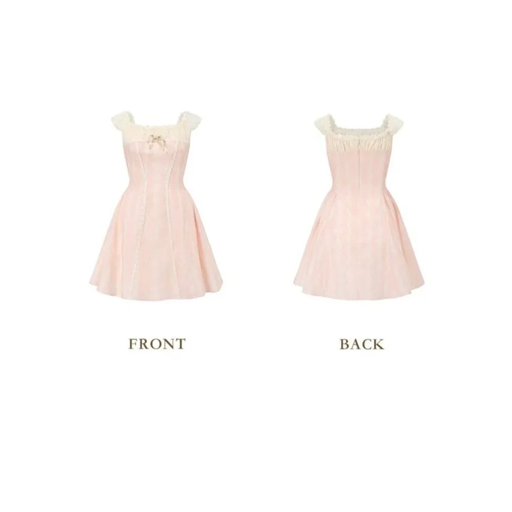 LACEMADE Honey Blush fit and flare mini dress - Picture 7 of 12